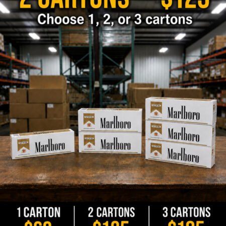[Limited-Time Offer!] Marlboro White, 2-Cartons